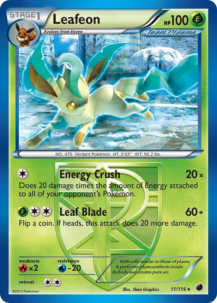 Leafeon (Team Plasma) (11/116) (PLF)