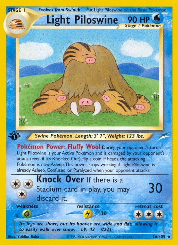 Light Piloswine (026/105) (N4)