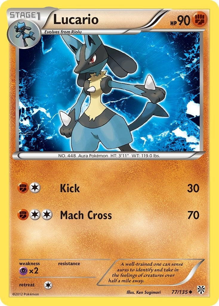 Lucario (77) (77/135) (PLS)