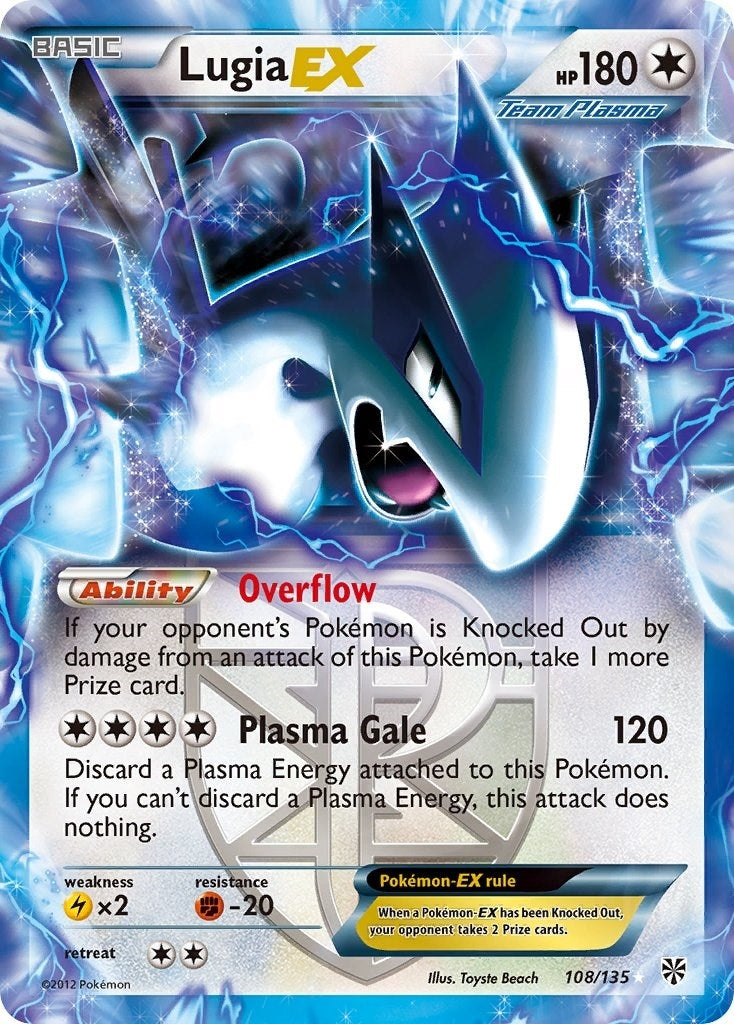 Lugia EX (Team Plasma) (108/135) (PLS)