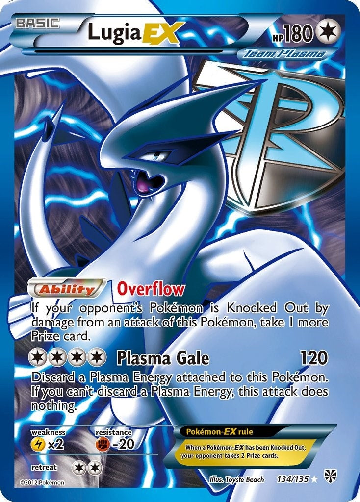 Lugia EX (Team Plasma) (134 Full Art) (134/135) (PLS)