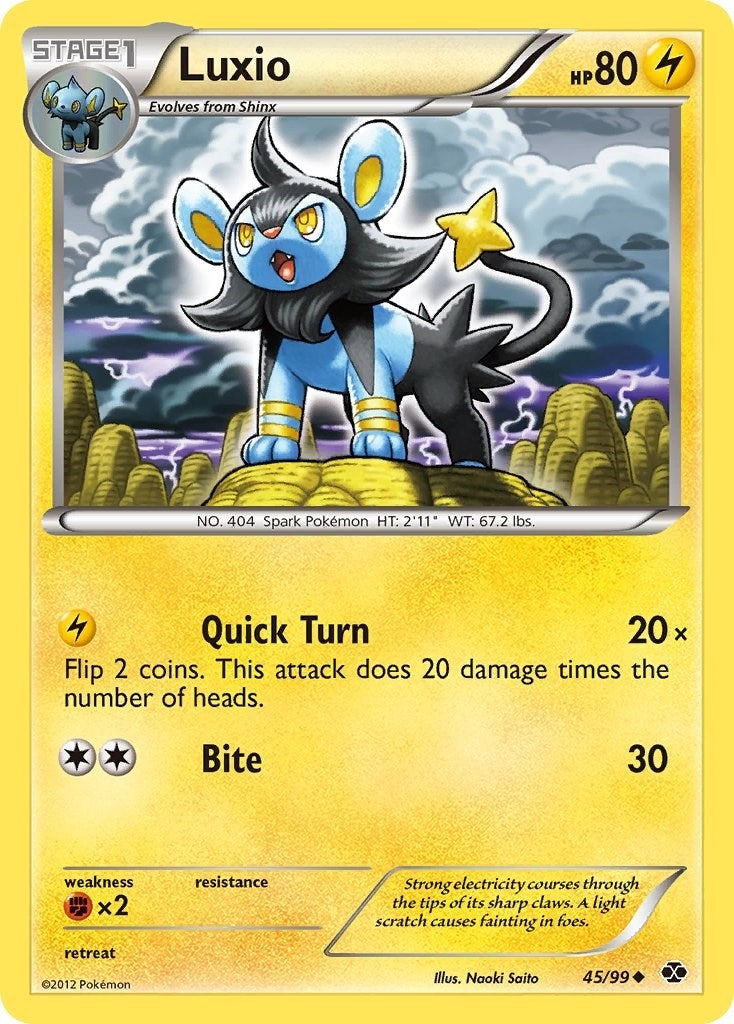 Luxio (45) (45/99) (NXD)