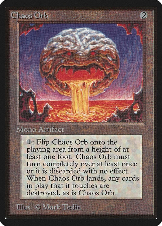 Image for Chaos Orb (LEB) - Magic: The Gathering