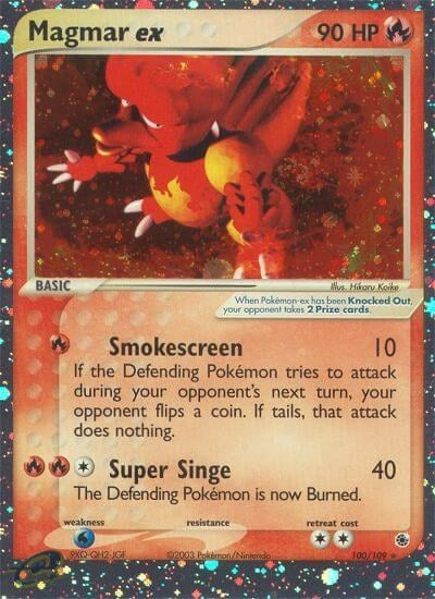 Magmar ex (100/109) (RS)