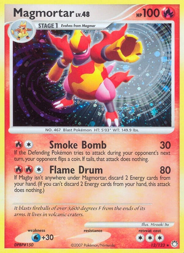 Magmortar (12/123) (MT)