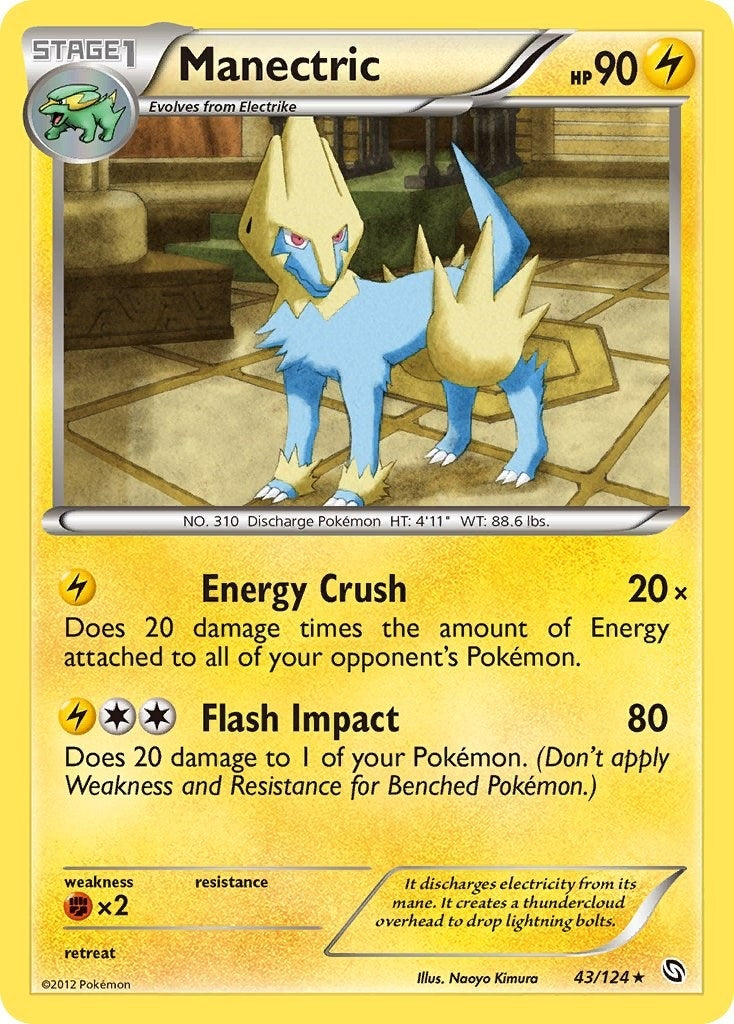 Manectric (43) (43/124) (DRX)