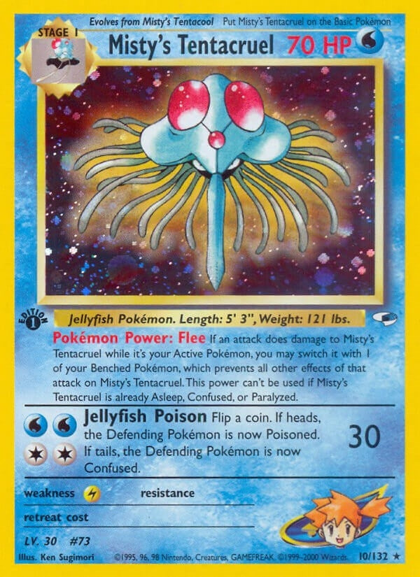 Misty's Tentacruel (010/132) (G1)