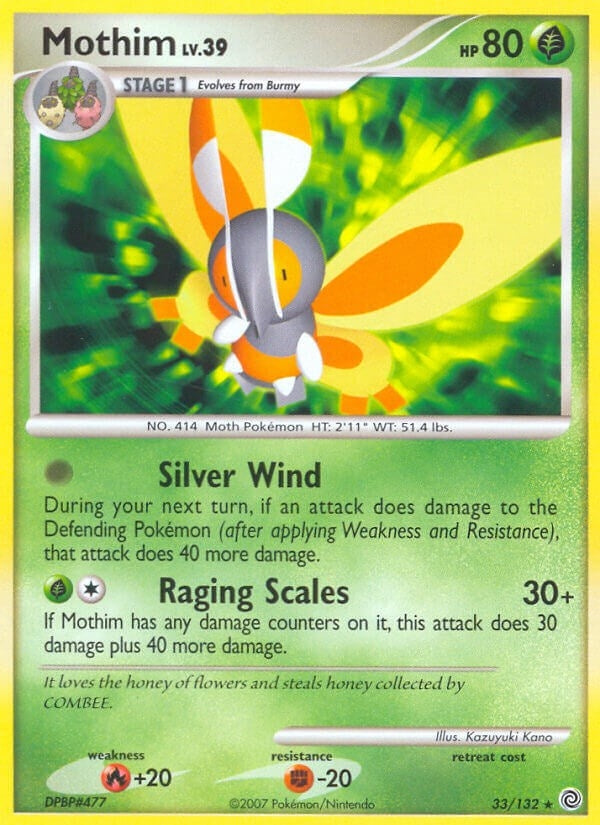 Mothim (33/132) (SW)