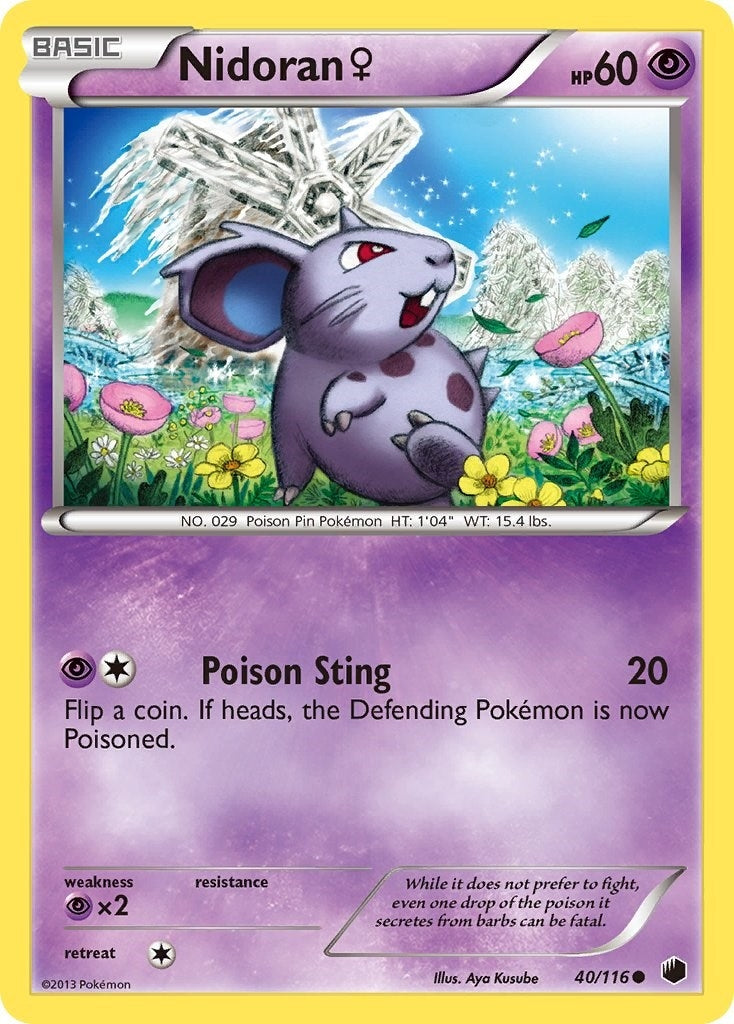 Nidoran F (40/116) (PLF)
