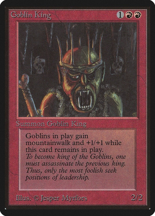Image for Goblin King (LEB) - Magic: The Gathering