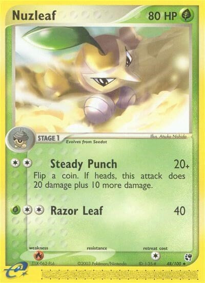 Nuzleaf (48/100) (SS)