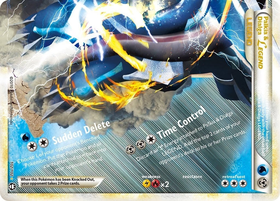Palkia & Dialga Legend (Bottom) (102/102) (TM)