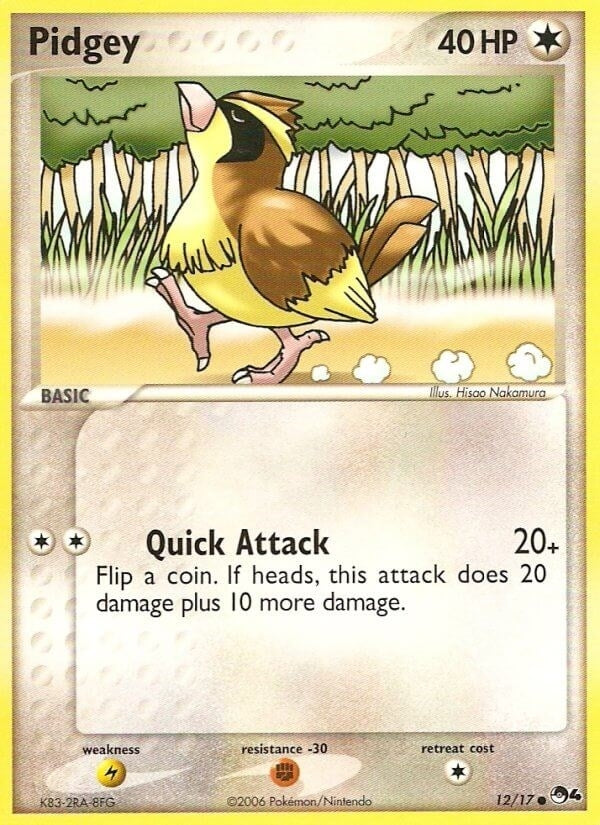 Pidgey (012/017) (POP)