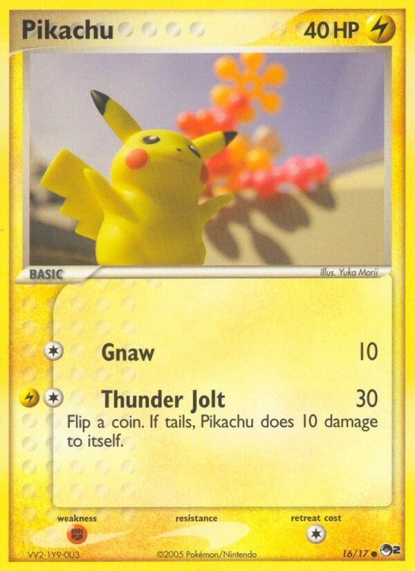 Pikachu (016/017) (POP)