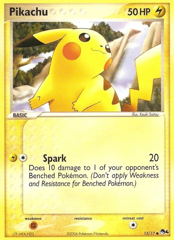 Pikachu (013/017) (POP)