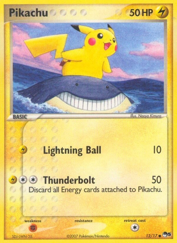 Pikachu (012/017) (POP)