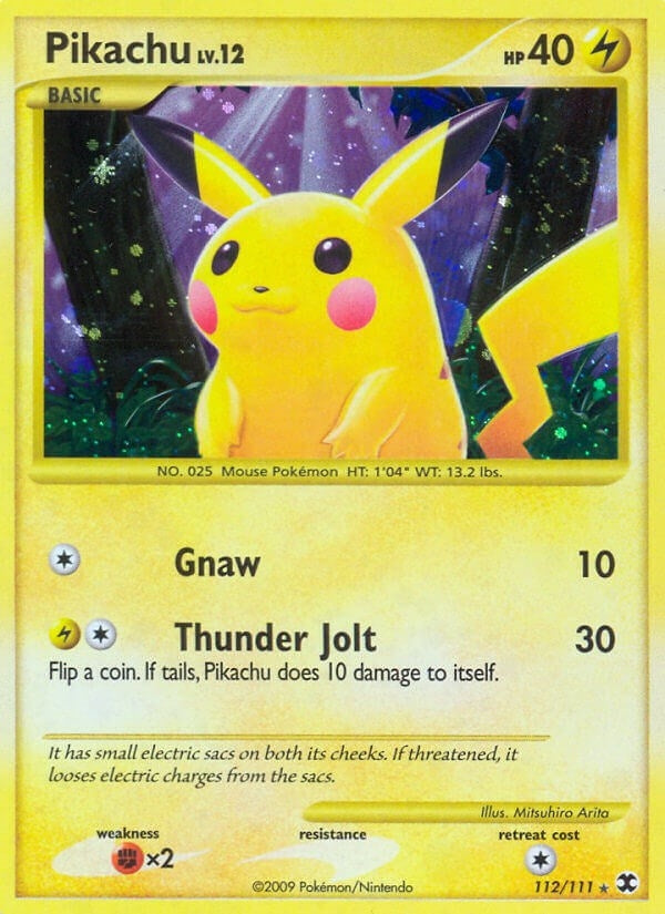 Pikachu (112/111) (RR)