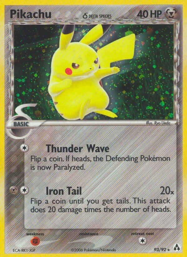 Pikachu (Delta Species) (93/92) (LM)