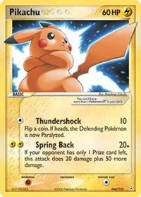 Pikachu Star (104/110) (HP)