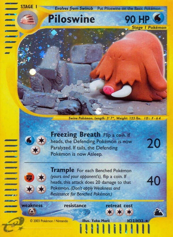 Piloswine (H22) (H22/H32) (SK)