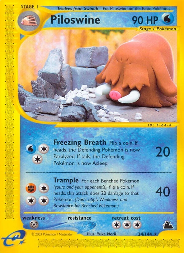 Piloswine (24) (024/144) (SK)