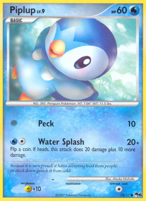 Piplup (015/017) (POP)