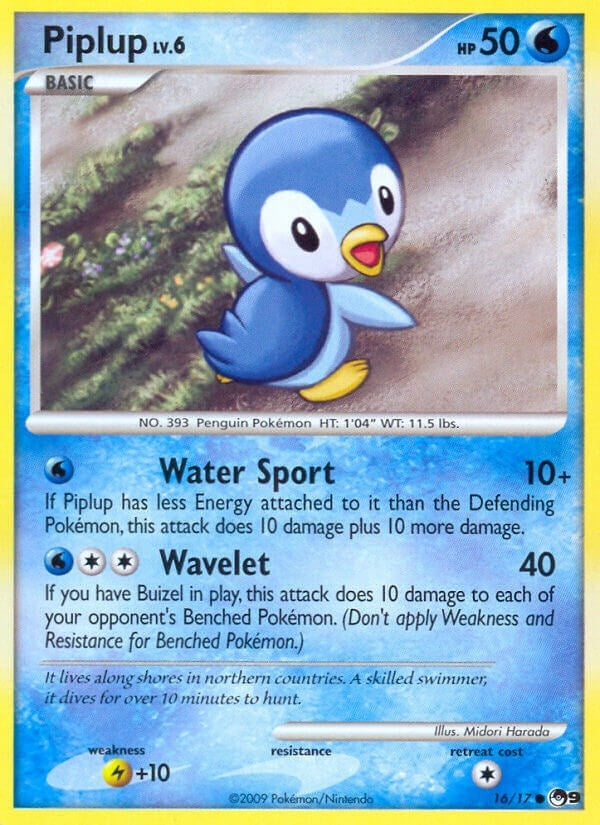Piplup (016/017) (POP)