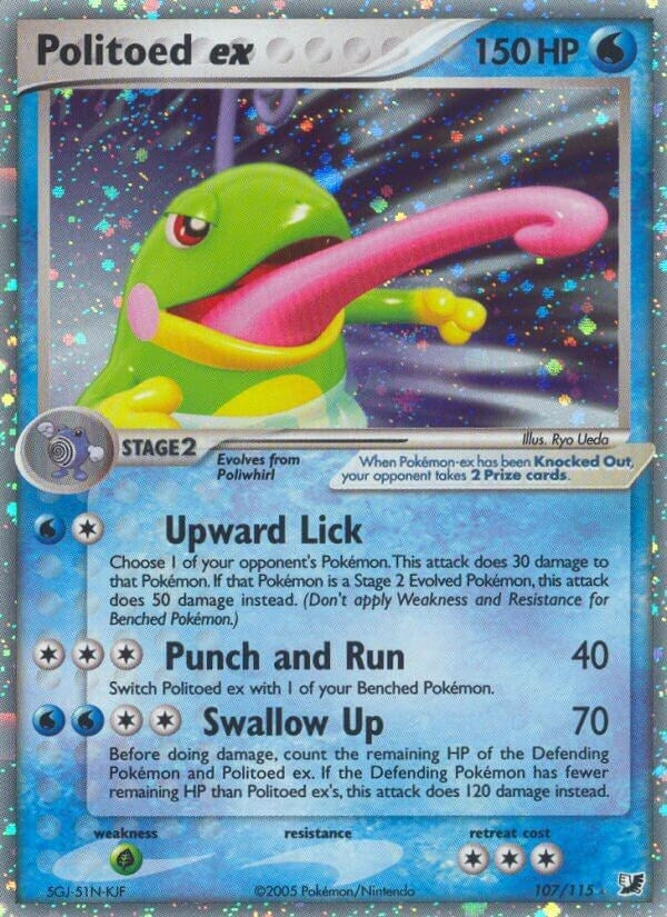 Politoed ex (107/115) (UF)