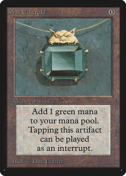 Image for Mox Emerald (LEB) - Magic: The Gathering