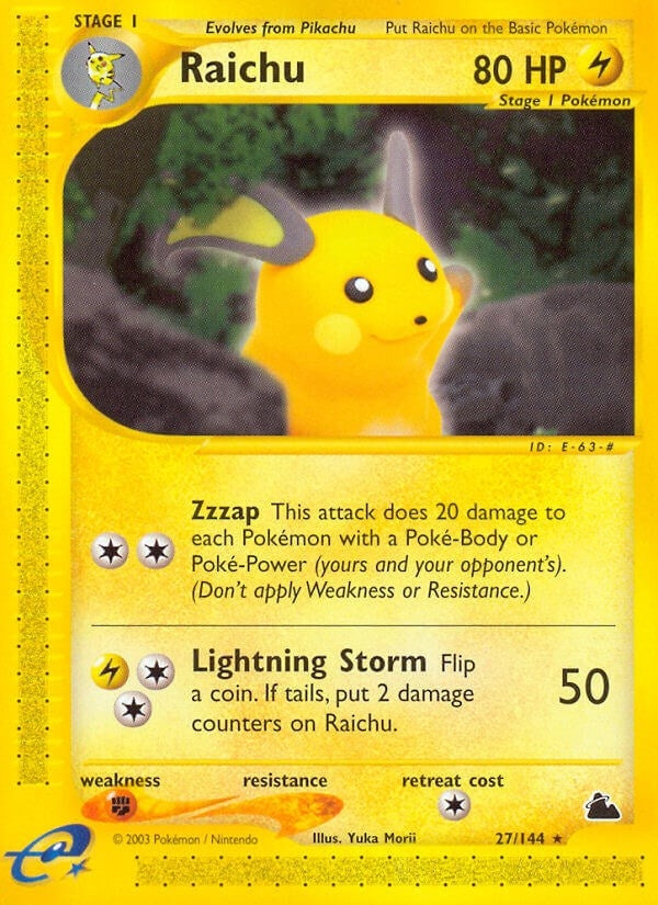 Raichu (27) (027/144) (SK)