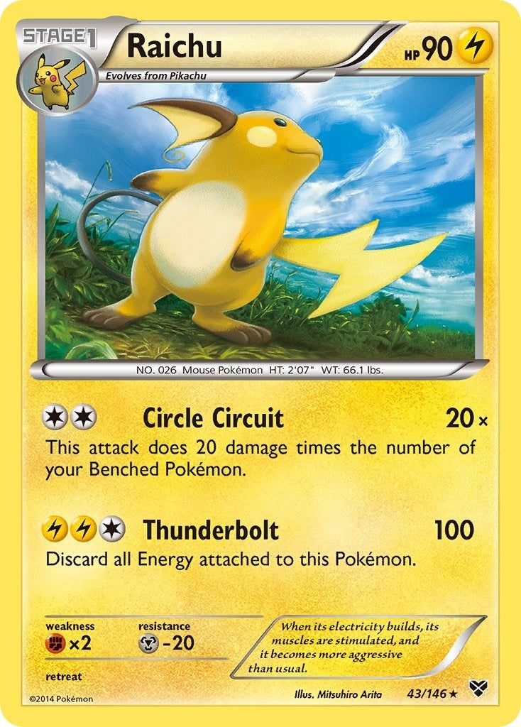 Raichu (43/146) (XY)