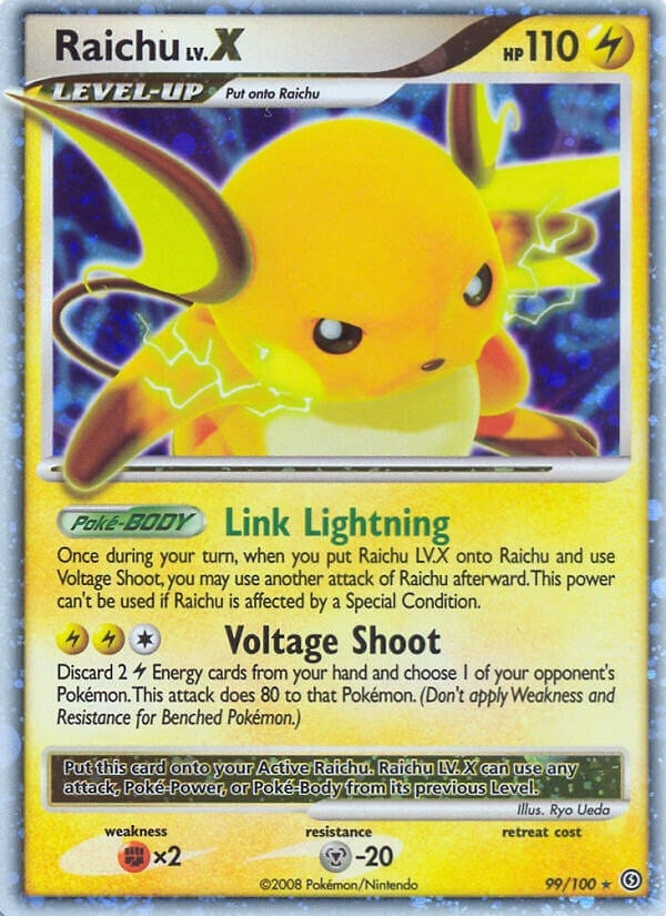 Raichu LV.X (99/100) (SF)