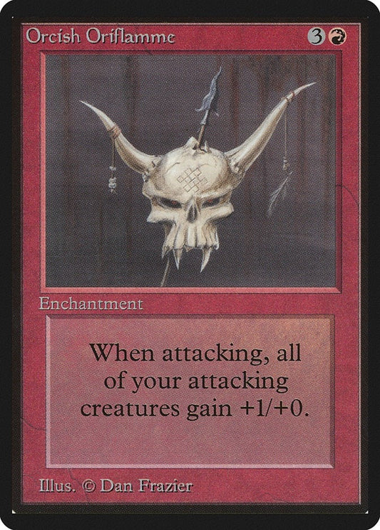 Image for Orcish Oriflamme (LEB) - Magic: The Gathering