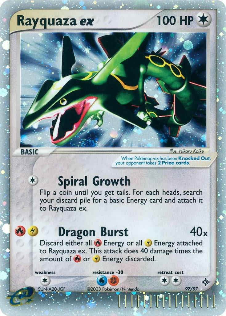 Rayquaza ex (97/97) (DR)