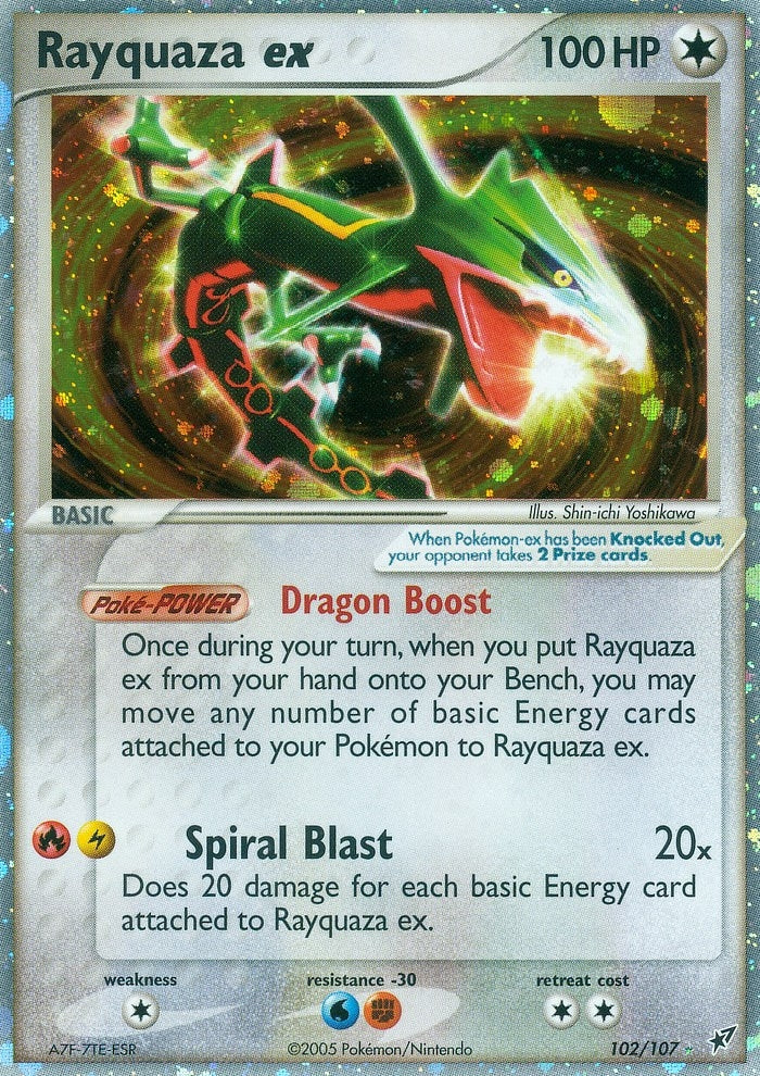 Rayquaza ex (102/107) (DX)