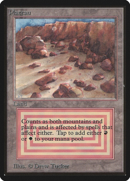 Image for Plateau (LEB) - Magic: The Gathering