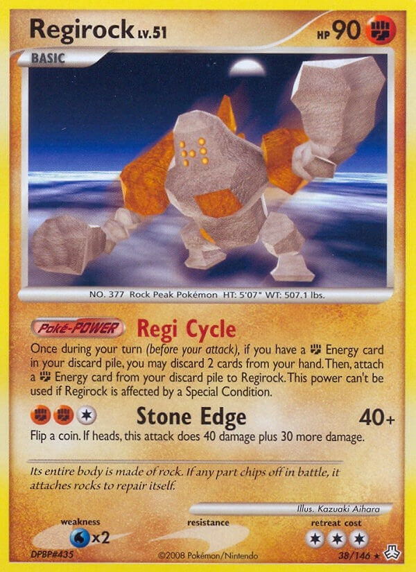 Regirock (38/146) (LA)