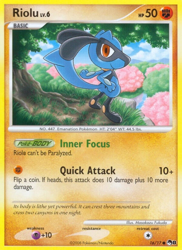 Riolu (016/017) (POP)
