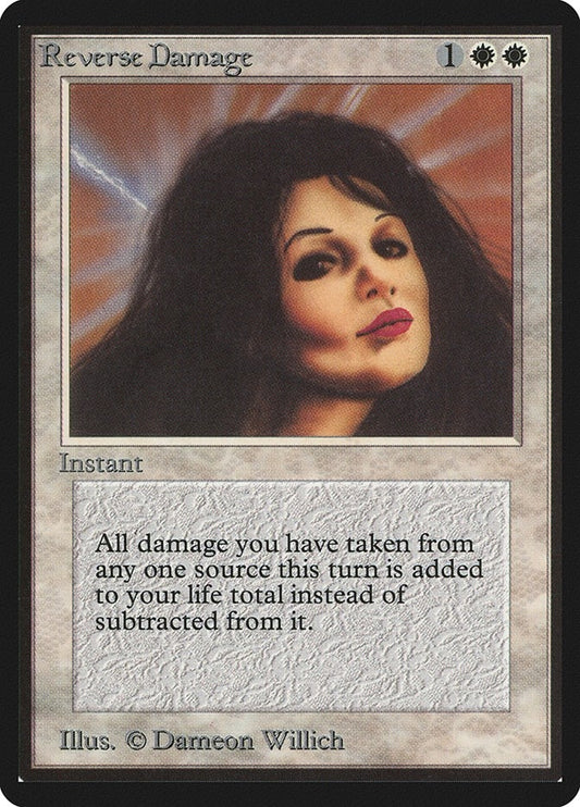 Image for Reverse Damage (LEB) - Magic: The Gathering