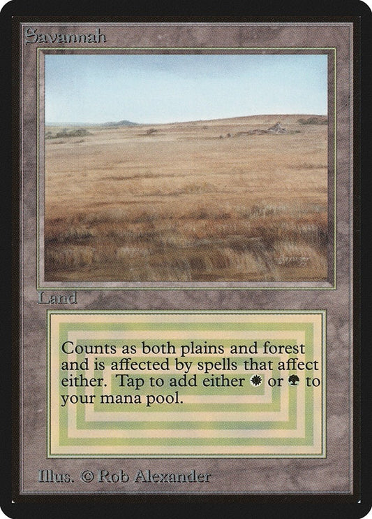 Image for Savannah (LEB) - Magic: The Gathering