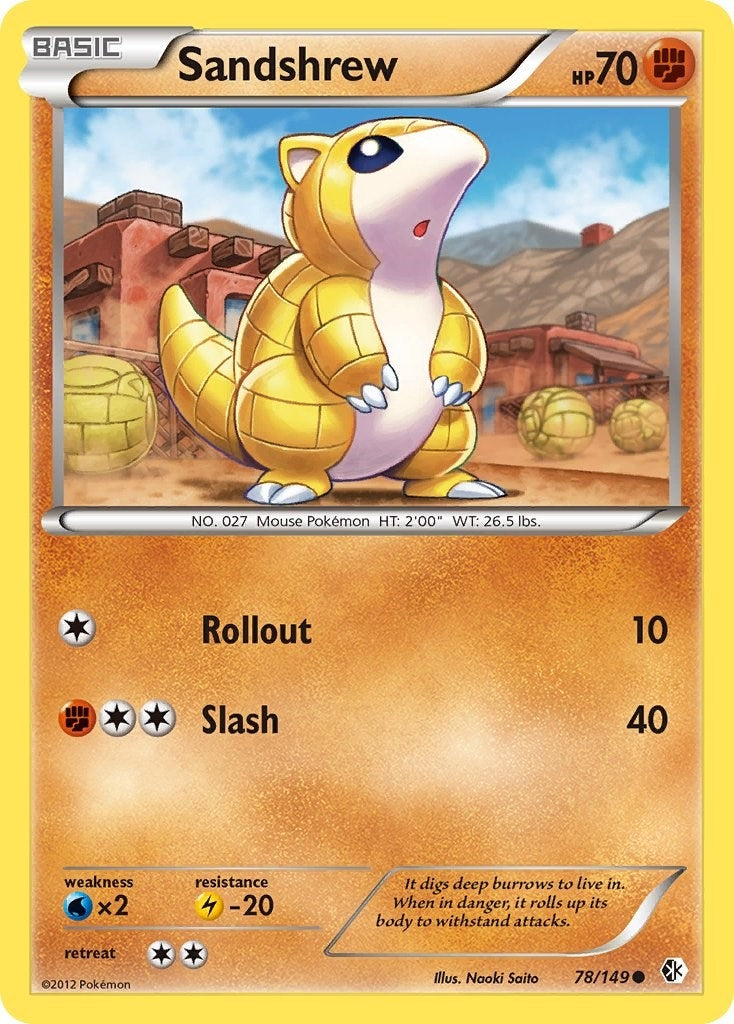 Sandshrew (78/149) (BCR)