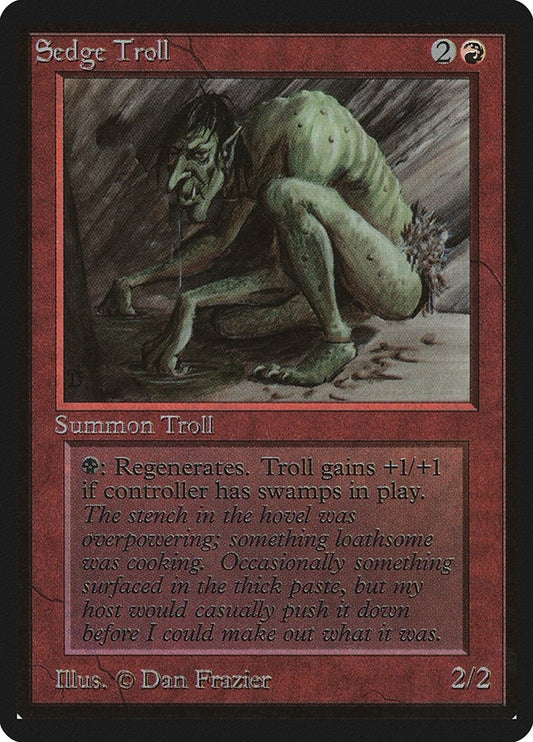 Image for Sedge Troll (LEB) - Magic: The Gathering