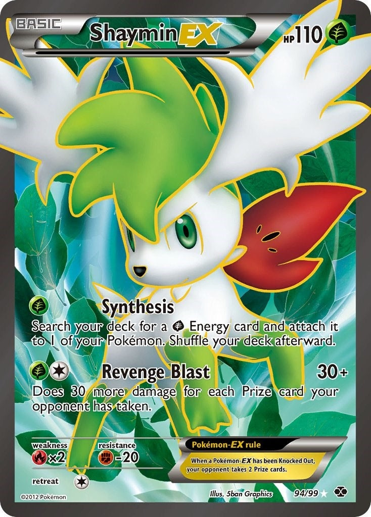 Shaymin EX (94 Full Art) (94/99) (NXD)