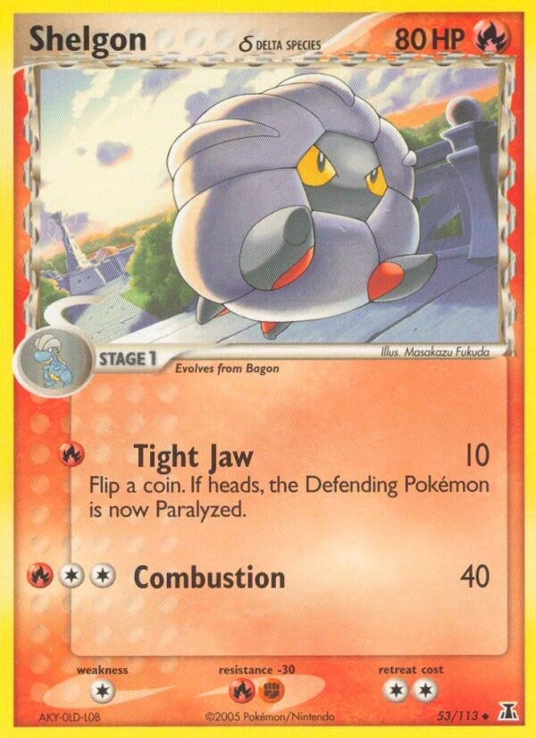Shelgon - 053/113 (Delta Species) (53/113) (DS)