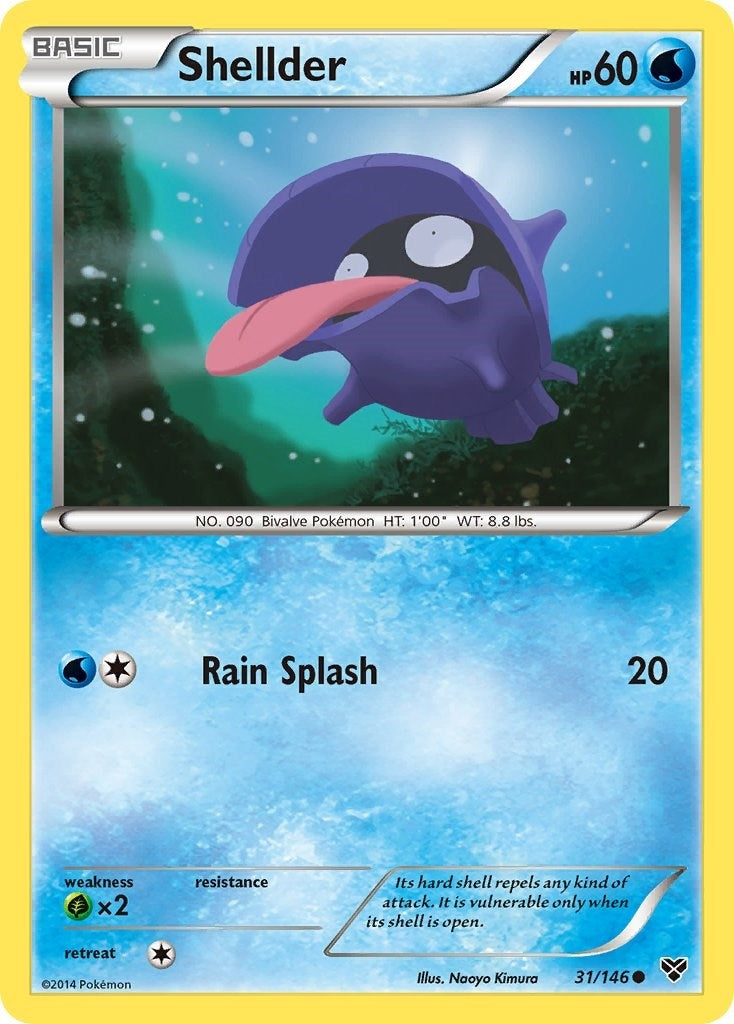 Shellder (31/146) (XY)