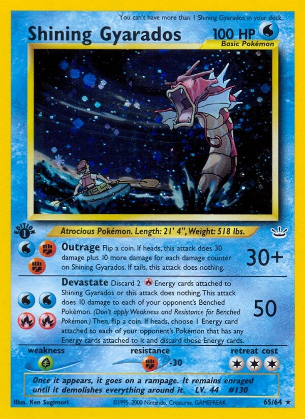 Shining Gyarados (65/64) (N3)
