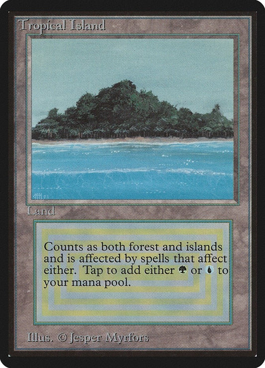 Image for Tropical Island (LEB) - Magic: The Gathering