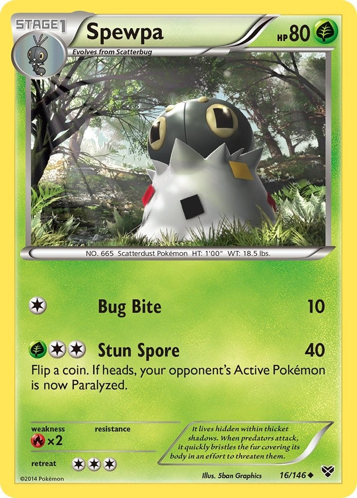 Spewpa (16/146) (XY)