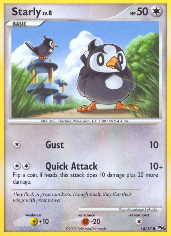 Starly (016/017) (POP)