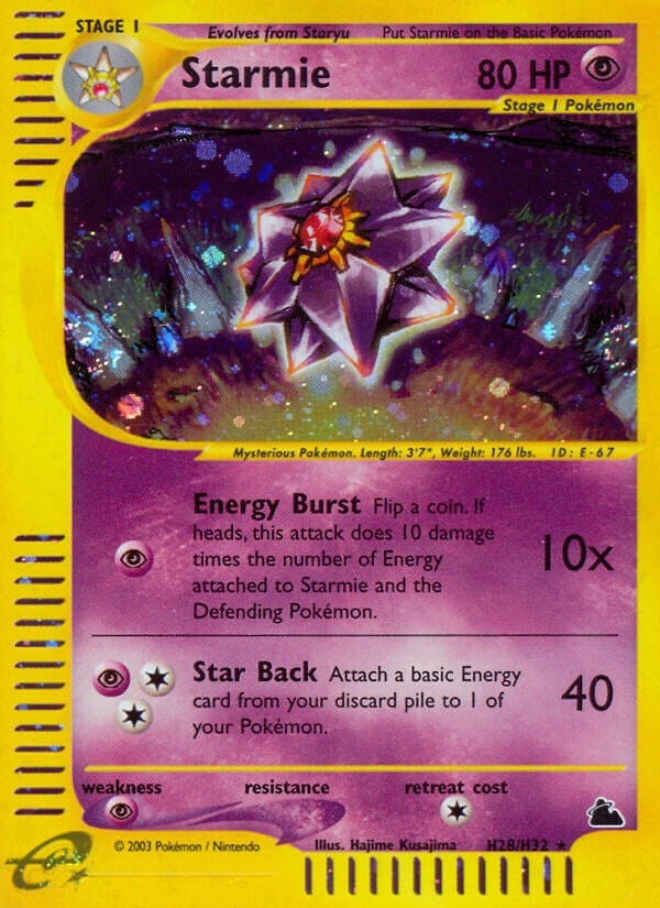 Starmie (H28) (H28/H32) (SK)
